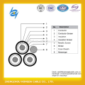 IEC Padrão acsr acsr condutor de alumínio 240mm2 cabo isolado pvc com pólo elétrico galvanizado